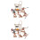 2Ensembles Figurines Plastique Mini Hommes Décor Paysage 7