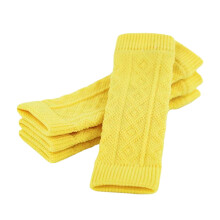 Hundarmbågsskydd 4 st, stickade andningsbara benvärmare för små och medelstora hundar (vikt 7-14 kg) C