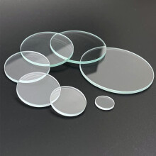 Round Glass Lenses for Flashlights and Bike Lights, 2.323 in Diameter, 0.079 in Thick