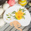 4Pièces Éventails Vierges En Bambou Décoratifs Multicolores Pour DIY 5