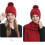 Damen-Wollmütze, Schal & Handschuhe Set 4