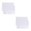 4Pièces Tableaux Blancs Pour Enfants Double-Face Effaçables Maison 6