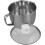 2Pcs Silver Stainless Steel Grease Separator Oil Filter Kitchen Pot 9