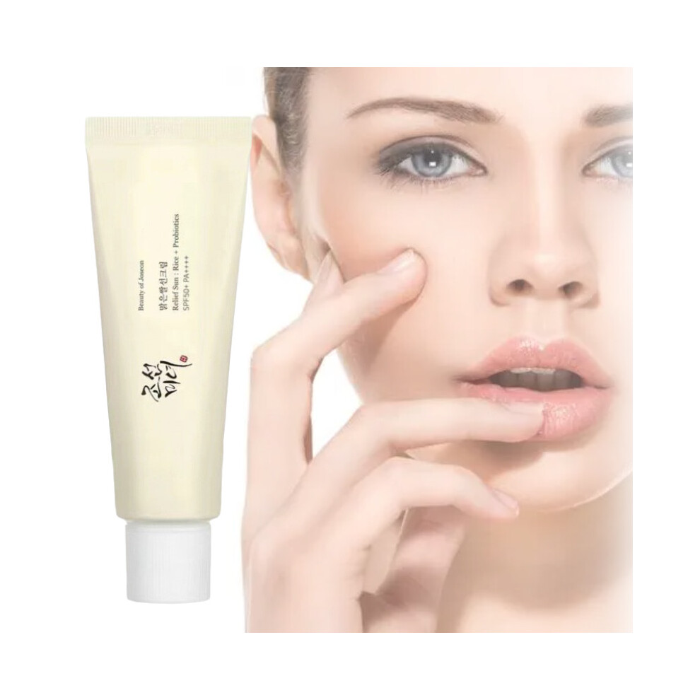 Of Joseon Beauty Relief Sunscreen Rice Probiotics 50ml Care Skin Brightening
