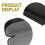 2Pcs PU Durable Glasses Storage Case Portable Hard Shell Eyewear Box 8