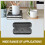 2Pcs PU Durable Glasses Storage Case Portable Hard Shell Eyewear Box 9