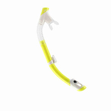 Tube de plongée pour adulte entièrement sèche avec soupape étanche, embout en silicone, 43 cm, plusieurs couleurs