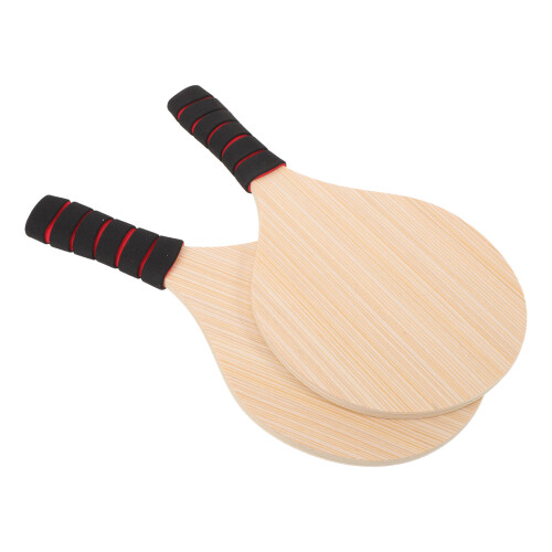 8Pièces Paddle Bois Pour Pickleball, Confortable Précis 1
