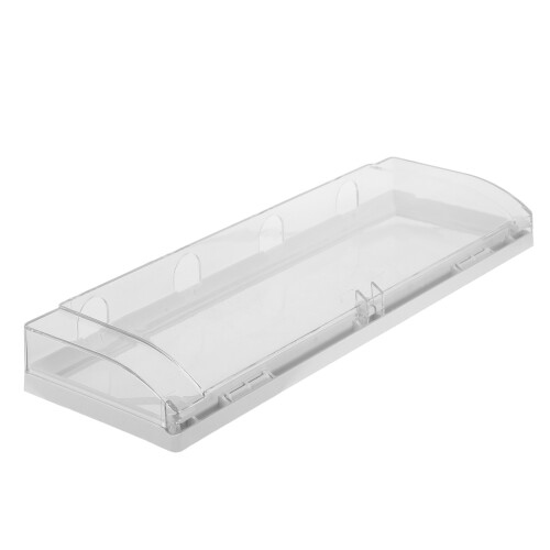3Pièces Boîtier Étanche 4-Sockets Adhésif Design Compact Transparent 2