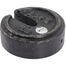 Poids De Balance En Fer Noir Rétro, Durable Et Multifonction