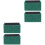 4Pièces Filtre Réutilisable Charbon Vert Accessoire Aquarium 3