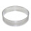 3Pièces Cercle À Mousse En Acier Inoxydable Argenté Pour Cuisson 1