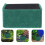 4Pièces Filtre Réutilisable Charbon Vert Accessoire Aquarium 9