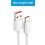 Βολικό καλώδιο USB, μακρύ καλώδιο φόρτισης USB σε USB A, καλώδιο δεδομένων φόρτισης 6.0A, 2