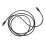 2m sort Ethernet-kabel Hurtig og pålidelig internetforbindelse Solid flad CAT6-kabelhastighed 2m internetkabel til hjemmet 5