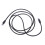 2m sort Ethernet-kabel Hurtig og pålidelig internetforbindelse Solid flad CAT6-kabelhastighed 2m internetkabel til hjemmet 6