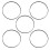 Cinghia in gomma quadrata pieghevole da 1,2 mm, 5 pezzi 8