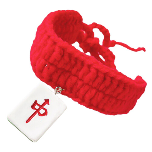Collier Chat Tricoté 1 En Laine Douce Pour Chat Élégant