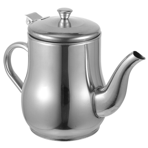3Pcs Stainless Steel Oil Container with Handle for Home Kitchen Use