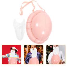 5Ensembles Décoration Barbe Et Ventre Gonflables PVC