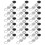 150Ensembles Kit D’outils Boutons Pression Alliage Noir Pour Couture 1