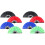 8Pcs Assorted Color Foldable Hand Fans for Holiday Use 3
