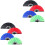 8Pcs Assorted Color Foldable Hand Fans for Holiday Use 4