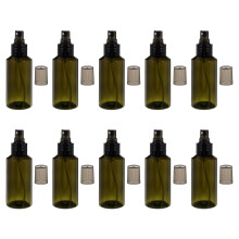 10Pièces Bouteilles Spray Recharges Pet Vert Portable Et Robuste