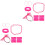 2Ensembles Ensemble Accessoires 80S Rose Filet Pour Fête 5