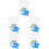 5Ensembles Structure Double Hélice Plastique Pour Classe 8