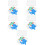 5Ensembles Structure Double Hélice Plastique Pour Classe 9