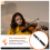1Pièces Correction D'archet Violon Noir Matériel Caoutchouc 4