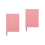 2Pièces Organiseur Rose Planner Et Cuir 6