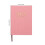 2Pièces Organiseur Rose Planner Et Cuir 10