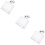 30Pcs White Plastic Woven Durable Double Sewn Bags for Packaging 9