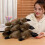 Brinquedo de Pelúcia Ornitorrinco Fofo e Realista de 30 cm (12 polegadas) Cor Café 5