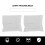 100Pcs Non-Padded Plastic Shipping Envelopes White Mailing Bags 5