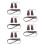 5Sets Viking Tailleband En Armstukken Renaissance 3