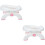 2Pièces Potty Pliable Rose Bébé Siège Voyage 7