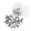Adjustable Silver Binder Clips 30Pcs for Daily Use and File Security 7
