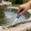 2Pièces Outils Nettoyage Bleus Manche Ergonomique 5