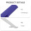 2Pièces Outils Nettoyage Bleus Manche Ergonomique 8