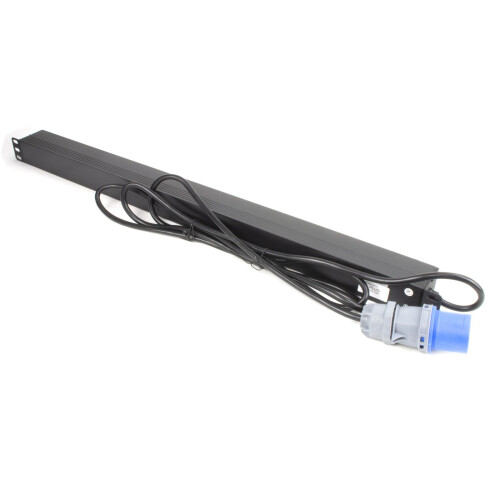 kenable PDU   UK Sockets 12 Way to 16A Commando Power Distribution Unit Vertical 3m 2