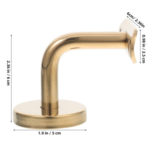 Fixations Main Courante Acier Inoxydable Pour Intérieur 2
