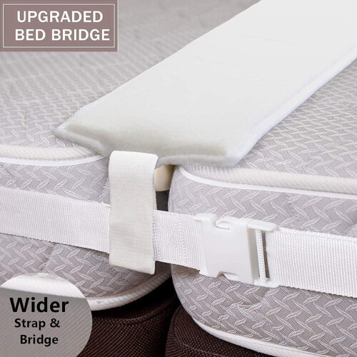 Bed Bridge Mattress Connector – Non-Slip, Compatible with All Beds, Instant Shared Sleeping Upgrade, Quick Setup 2