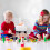 Plastic Track Support for Wooden Train Sets Assorted Colors 3