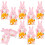 Easter Animal Candy Cards Pink 20 pcs 4