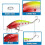 2 esche artificiali da pesca Minnow da 7 cm / 7,9 g, modello Peacock Killer Surface Lure 3