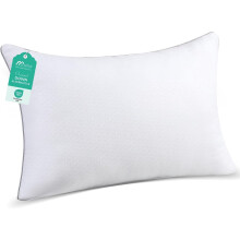 Oreiller King Size, Collection Hôtel – Garnissage synthétique, Blanc, 51 x 91 cm, Lot de 1, Convient à toutes les positions de sommeil