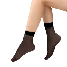 Kousen voor dames in grote maten, 6 paar doorszichtige enkelsokken, nylon sokken voor dames, enkelhoge sokken, doorszichtige kousen, onzichtbare